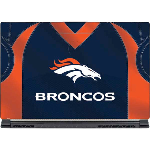 NFL Denver Broncos Team Jersey MSI GS65 Stealth Laptop Skin