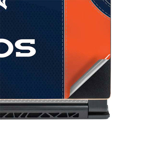 NFL Denver Broncos Team Jersey MSI GS65 Stealth Laptop Skin