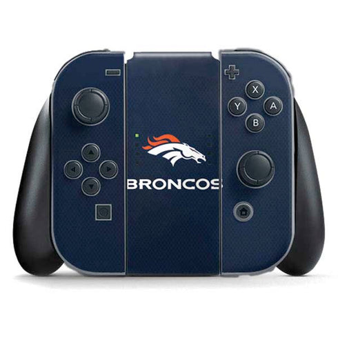 NFL Denver Broncos Team Jersey Nintendo Switch (2017-2021) Joy-Con Controller Skin