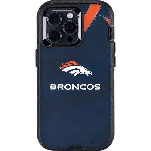 NFL Denver Broncos Team Jersey Otterbox Defender iPhone Skin