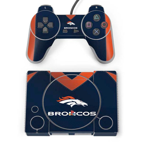 NFL Denver Broncos Team Jersey PlayStation Classic Bundle Skin