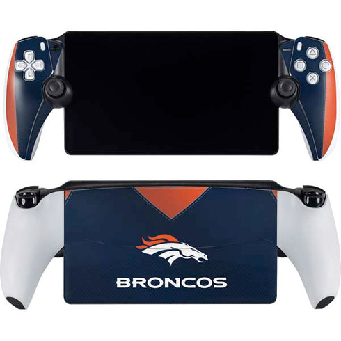 NFL Denver Broncos Team Jersey PlayStation Portal Remote Player Skin