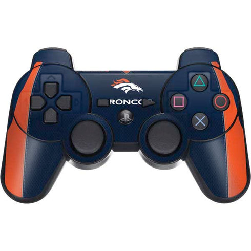 NFL Denver Broncos Team Jersey PS3 Dual Shock wireless controller Skin