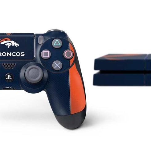 NFL Denver Broncos Team Jersey PS4 Console and Controller Bundle Skin