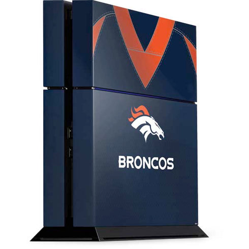 NFL Denver Broncos Team Jersey PS4 Console Skin