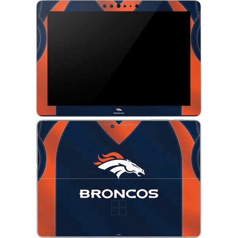 NFL Denver Broncos Team Jersey Surface Go Skin