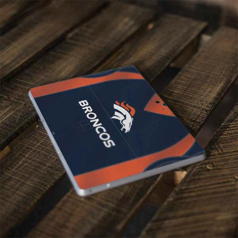 NFL Denver Broncos Team Jersey Surface Go Skin