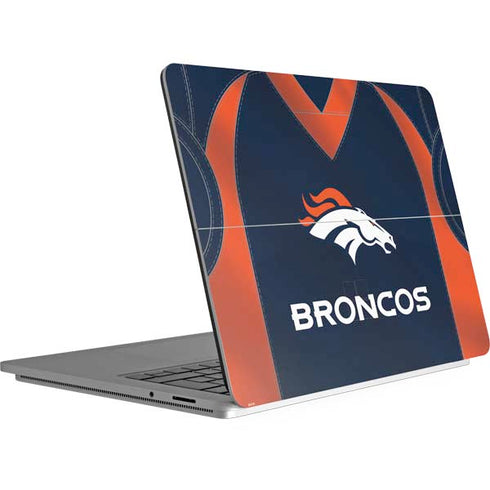 NFL Denver Broncos Team Jersey Surface Laptop Studio Skin