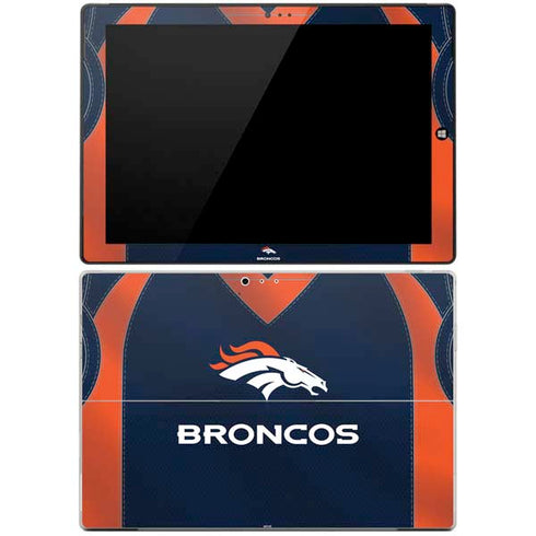 NFL Denver Broncos Team Jersey Surface Pro 3 Skin