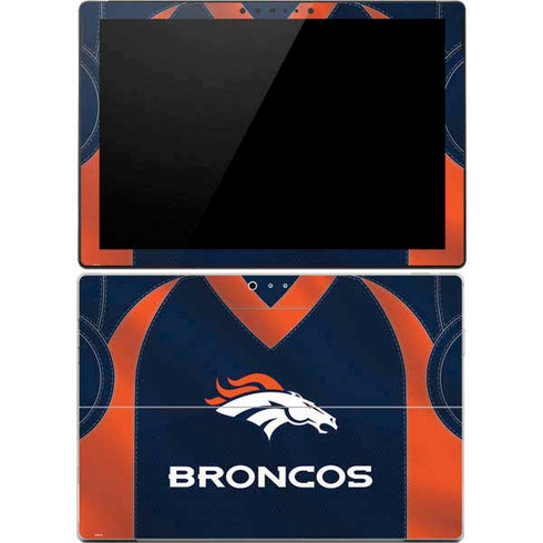 NFL Denver Broncos Team Jersey Surface Pro 4 Skin