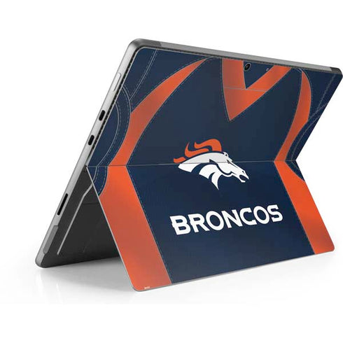 NFL Denver Broncos Team Jersey Surface Pro 8 Skin