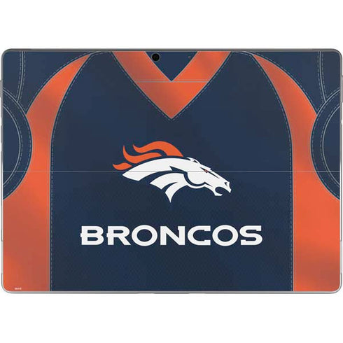 NFL Denver Broncos Team Jersey Surface Pro 9 Skin