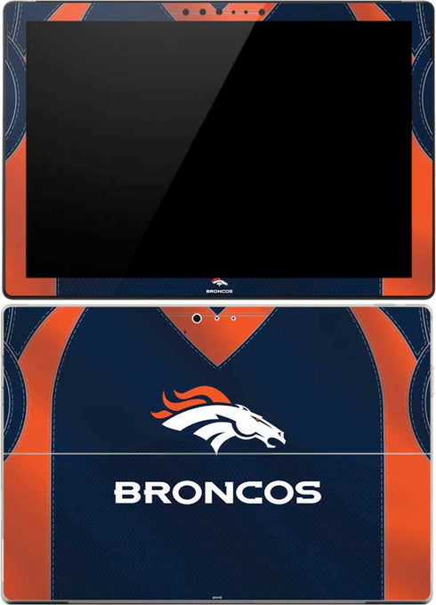 NFL Denver Broncos Team Jersey Surface Pro (2017) Skin