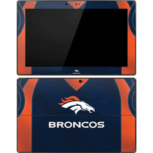 NFL Denver Broncos Team Jersey Surface Pro Tablet Skin