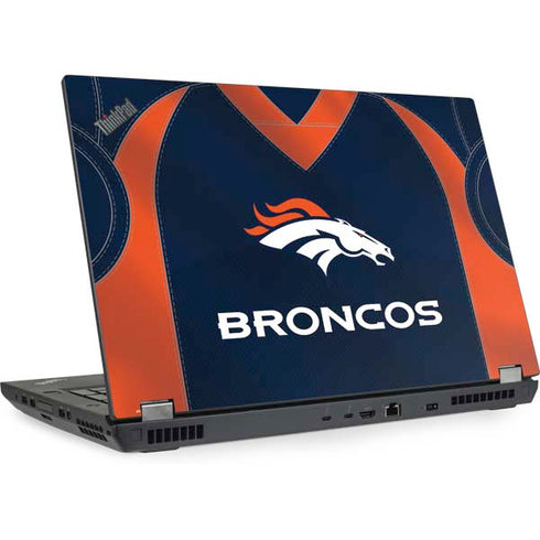 NFL Denver Broncos Team Jersey Lenovo ThinkPad Skin