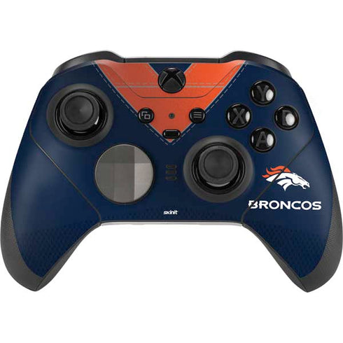 NFL Denver Broncos Team Jersey Xbox Elite Wireless Controller Series 2 Skin
