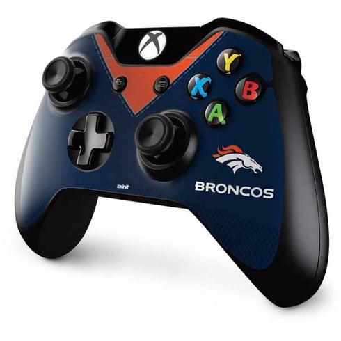 NFL Denver Broncos Team Jersey Xbox One Controller Skin