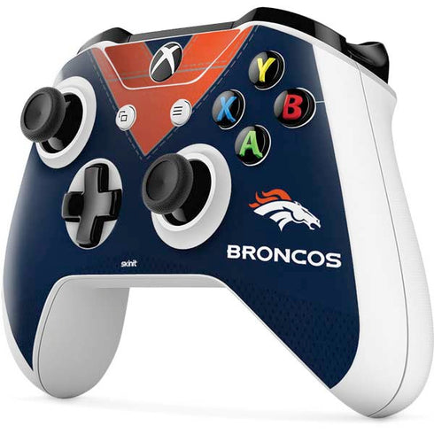 NFL Denver Broncos Team Jersey Xbox One S Controller Skin
