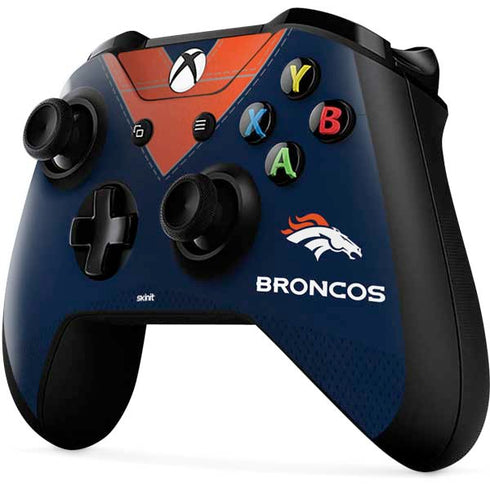 NFL Denver Broncos Team Jersey Xbox One X Controller Skin