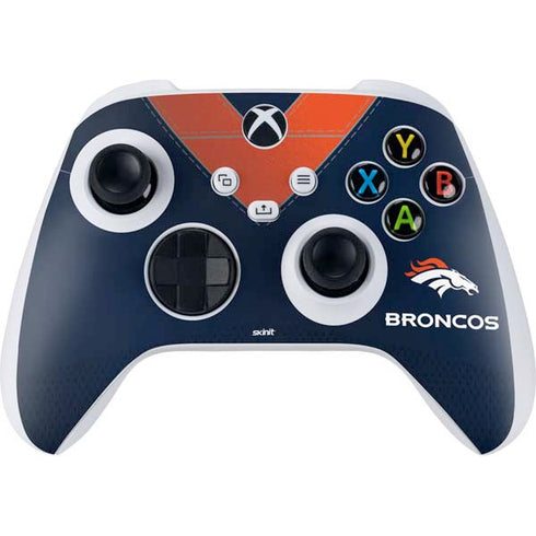 NFL Denver Broncos Team Jersey Xbox Series S Controller Skin