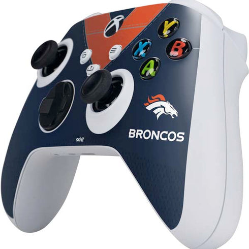 NFL Denver Broncos Team Jersey Xbox Series S Controller Skin