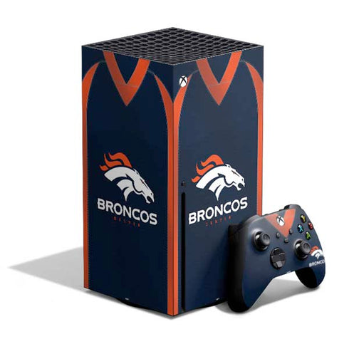 NFL Denver Broncos Team Jersey Xbox Series X Bundle Skin