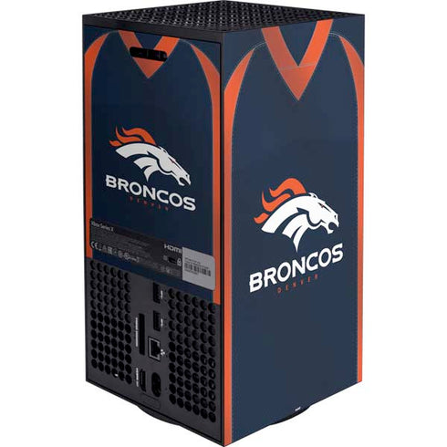 NFL Denver Broncos Team Jersey Xbox Series X Bundle Skin