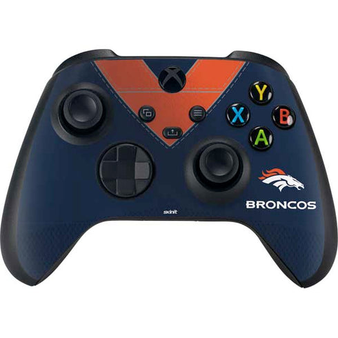 NFL Denver Broncos Team Jersey Xbox Series X Controller Skin