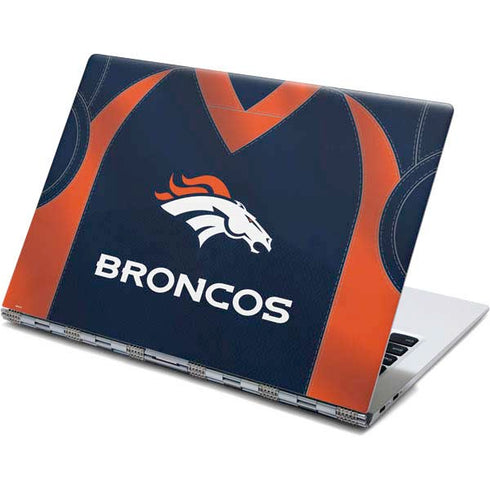 NFL Denver Broncos Team Jersey Yoga 910 2-in-1 14in Touch-Screen Skin