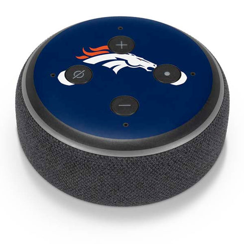 NFL Denver Broncos Team Motto Amazon Echo Dot Skin