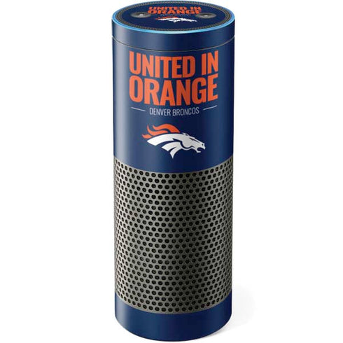 NFL Denver Broncos Team Motto Amazon Echo Skin