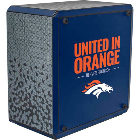 NFL Denver Broncos Team Motto Cooler Master MasterBox Q300L Mini Tower Skin