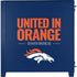 NFL Denver Broncos Team Motto Corsair 4000D Tempered Glass Mid-Tower ATX Case Skin