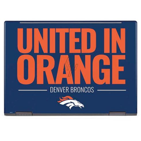 NFL Denver Broncos Team Motto HP Envy Skin