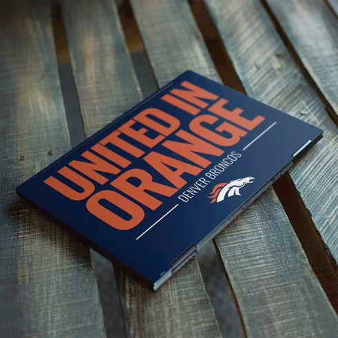 NFL Denver Broncos Team Motto HP Envy Skin