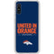 NFL Denver Broncos Team Motto Galaxy A10e Clear Case