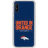 NFL Denver Broncos Team Motto Galaxy A10e Clear Case