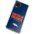 NFL Denver Broncos Team Motto Galaxy A12 Clear Case