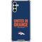 NFL Denver Broncos Team Motto Galaxy A13 5G Clear Case