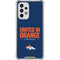 NFL Denver Broncos Team Motto Galaxy A53 5G Clear Case