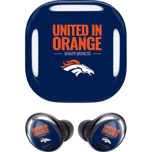 NFL Denver Broncos Team Motto Galaxy Buds Pro Skin