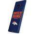 NFL Denver Broncos Team Motto Galaxy Note 9 Skin