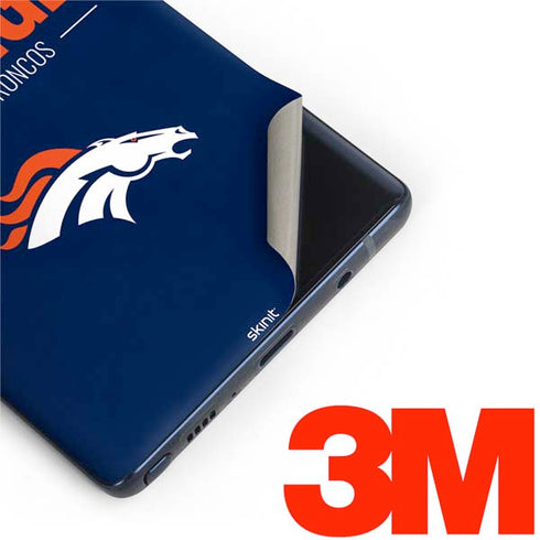 NFL Denver Broncos Team Motto Galaxy Note 9 Skin