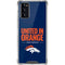 NFL Denver Broncos Team Motto Galaxy Note20 5G Clear Case