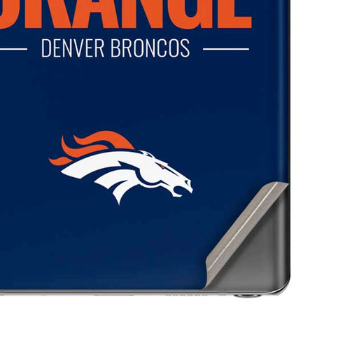 NFL Denver Broncos Team Motto Galaxy Note20 5G Skin