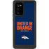 NFL Denver Broncos Team Motto Galaxy Note20 5G Waterproof Case