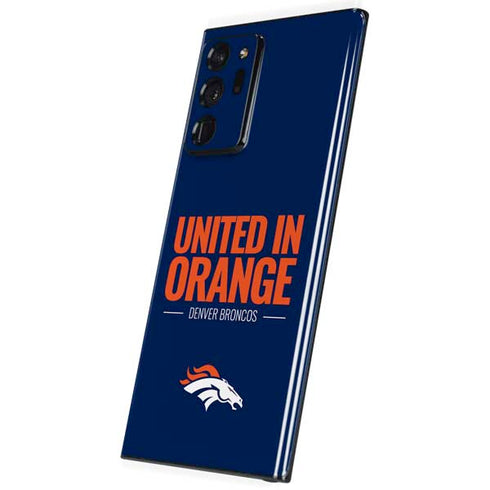 NFL Denver Broncos Team Motto Galaxy Note20 Ultra 5G Skin