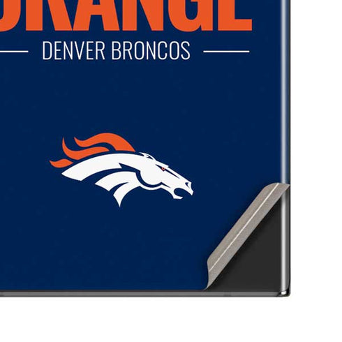 NFL Denver Broncos Team Motto Galaxy Note20 Ultra 5G Skin