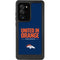 NFL Denver Broncos Team Motto Galaxy Note20 Ultra 5G Waterproof Case