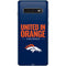 NFL Denver Broncos Team Motto Galaxy S10 Skin